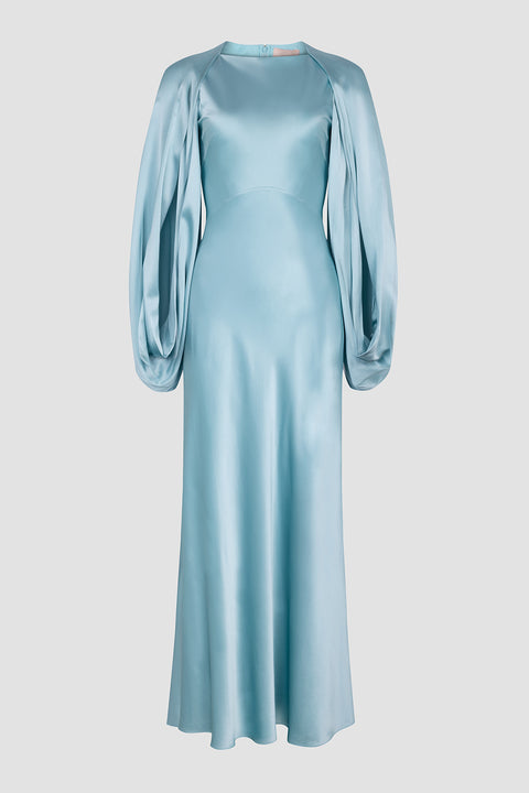blue designer dress Peacock Long Formal with Sleeves NC and Brentwood Women's Blue Dresses | Nordstrom
