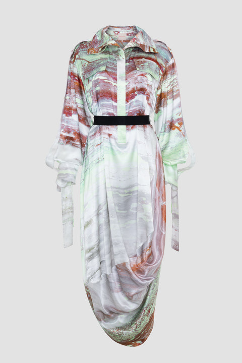 designer women's dresses for Women our pleated dress is made from fine matte viscose jersey Women's Designer Dresses | Luxury