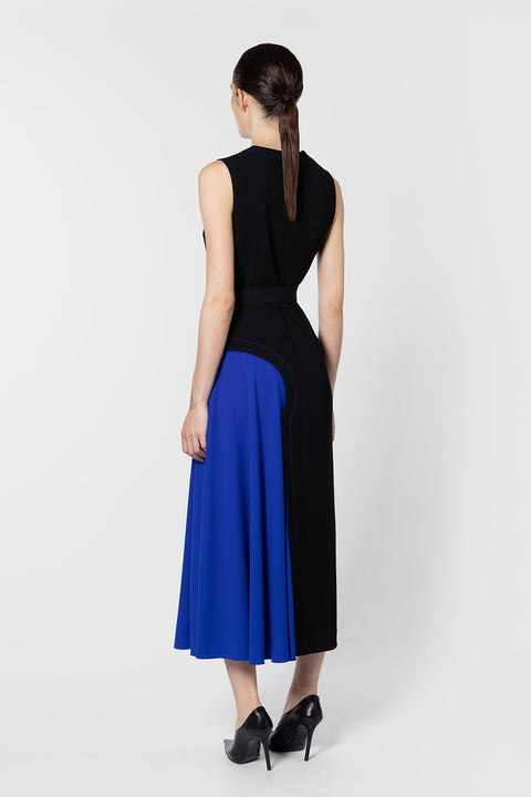Designer Silk Dress | Hiba | Roksanda
