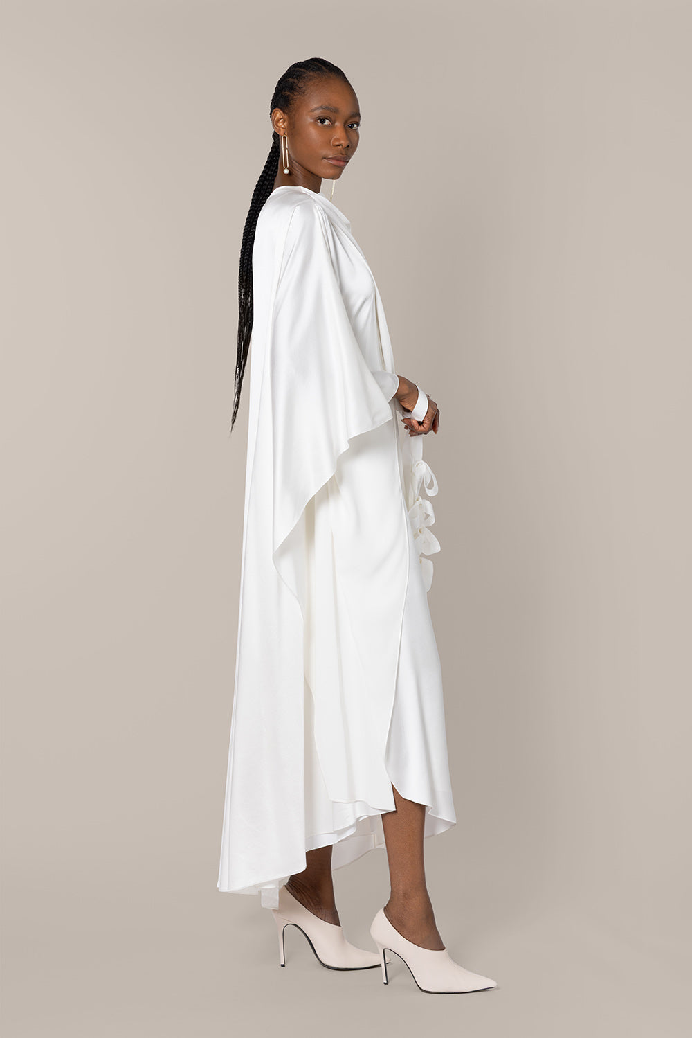 roksanda midi dress Roksanda Tera Textured A-line Midi Dress | Pink