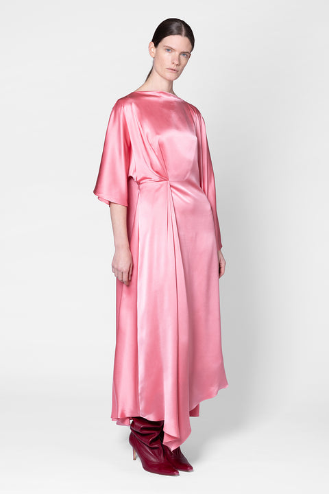 roksanda dress Designer Midi in Teal | Maite | | Ready to Wear Complement the off ROKSANDA Koda cape-effect silk-satin midi