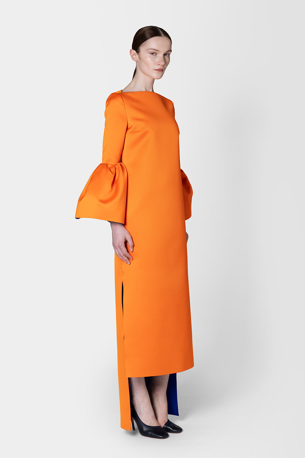 Designer Orange Dress | Bardot
