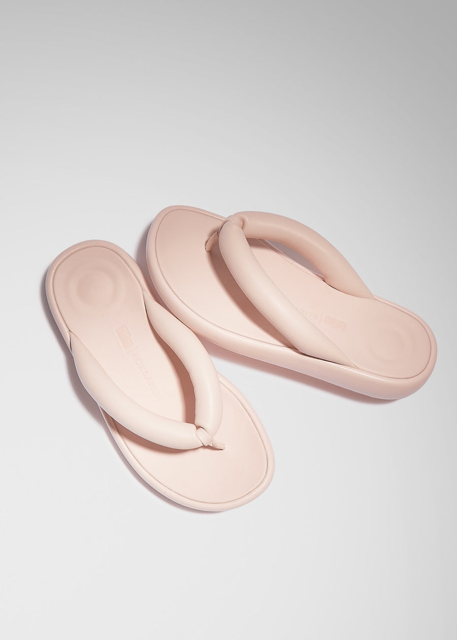 iQUSHION D-LUXE X ROKSANDA PADDED LEATHER FLIP-FLOPS