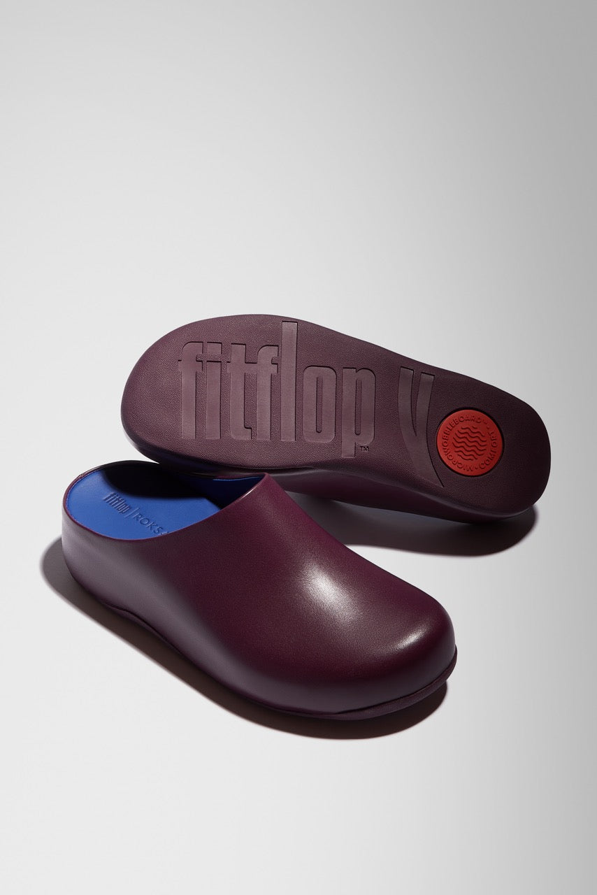 SHUV X ROKSANDA LEATHER CLOG