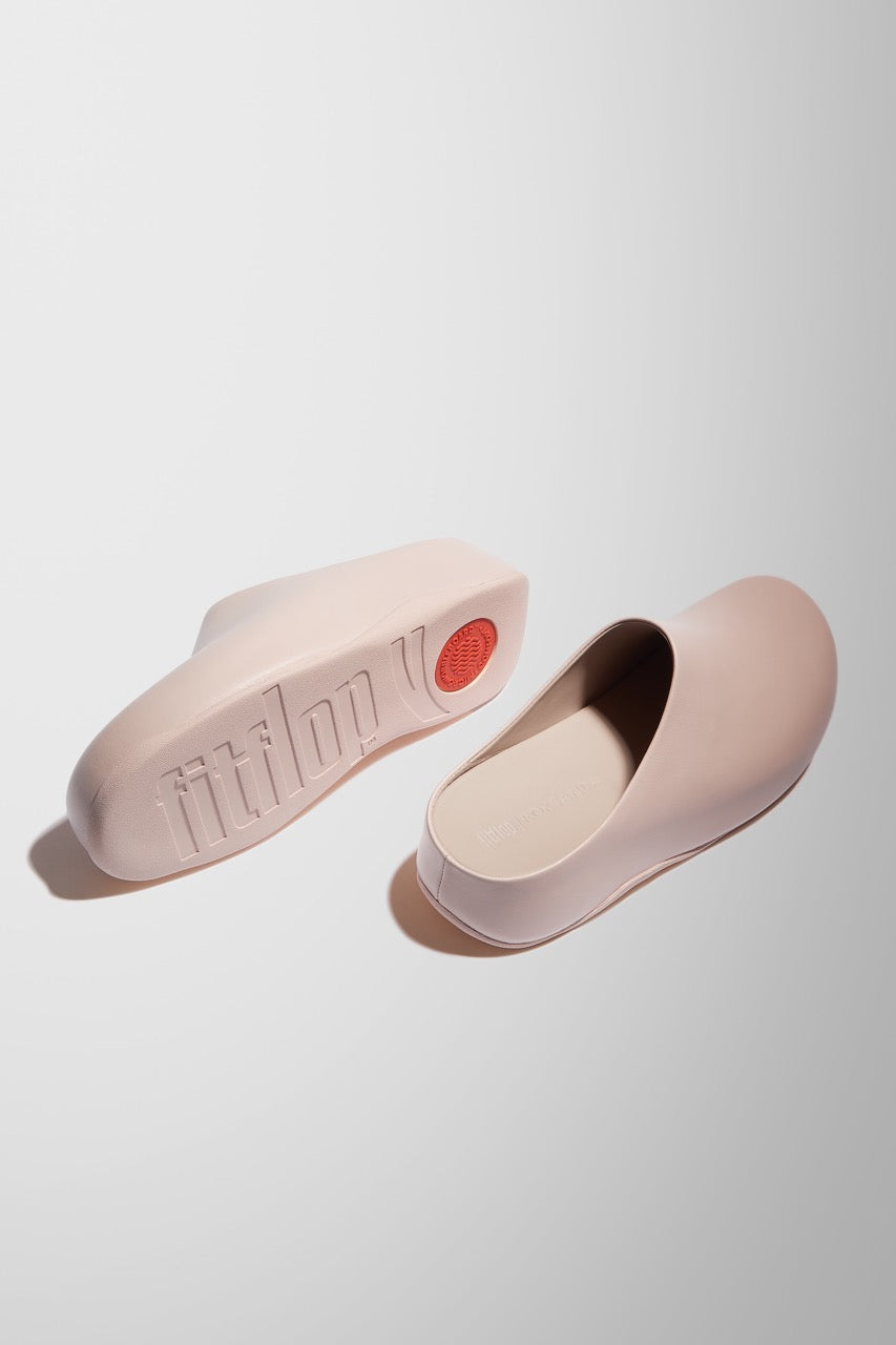 Leather Clogs in White Fit Flop Roksanda ROKSANDA