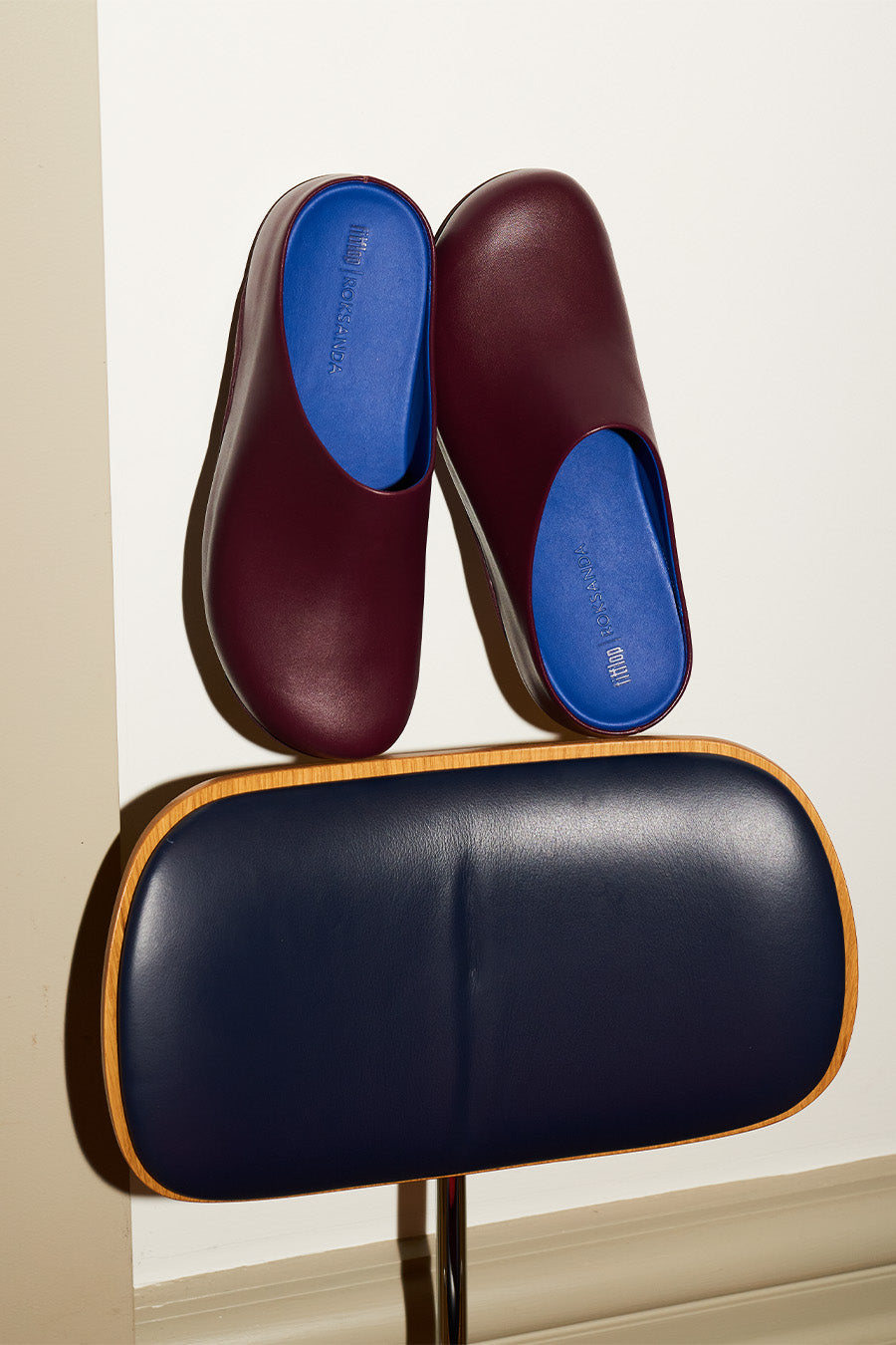 SHUV X ROKSANDA LEATHER CLOG