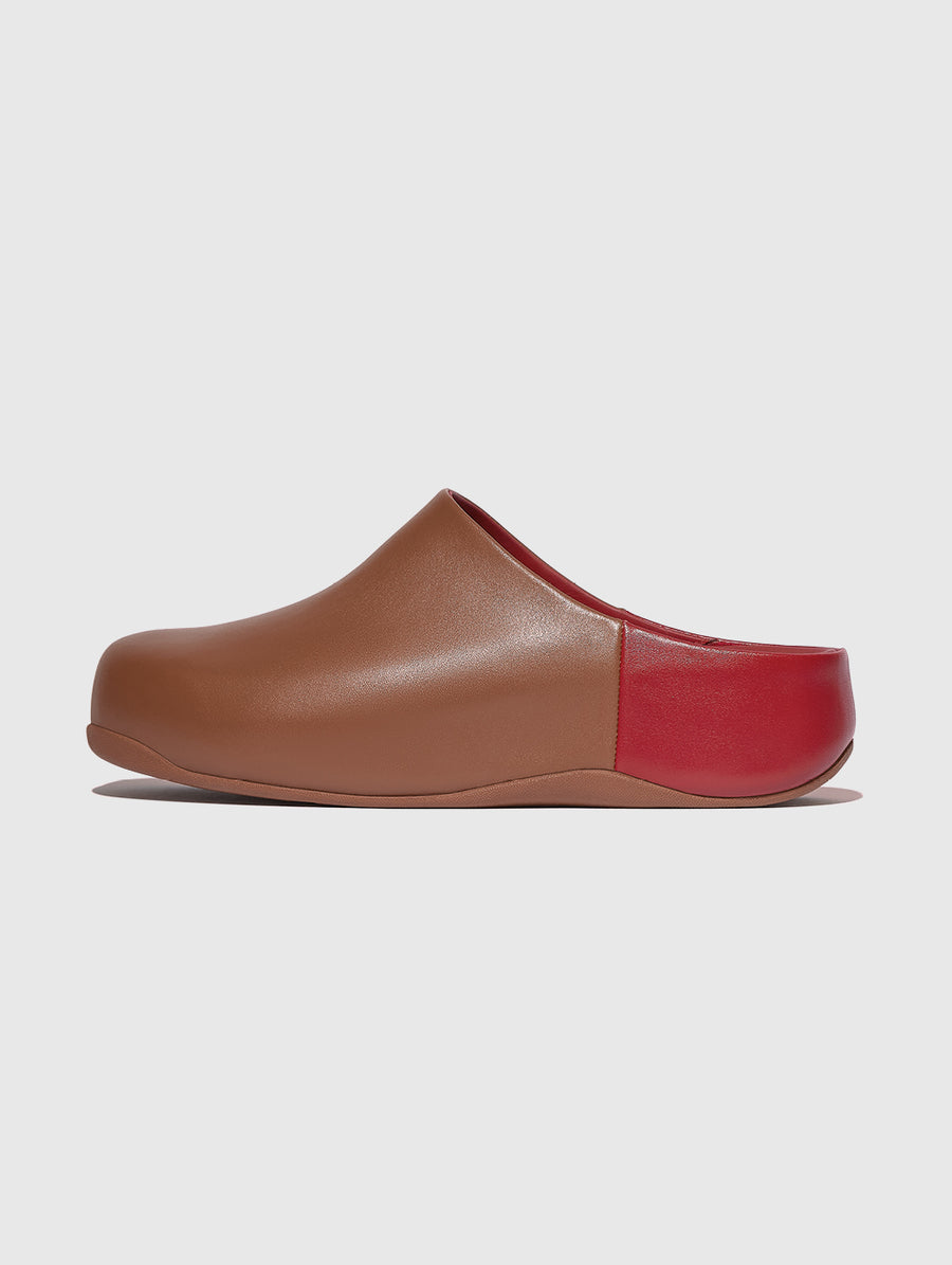 SHUV X ROKSANDA LEATHER CLOGS