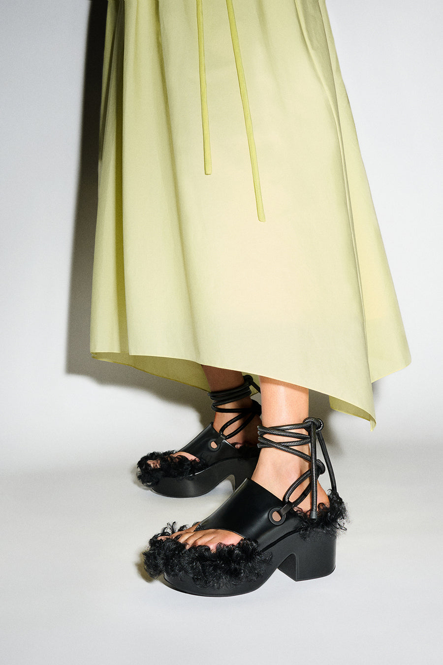 PLATFFORMS X ROKSANDA HEELED SANDALS