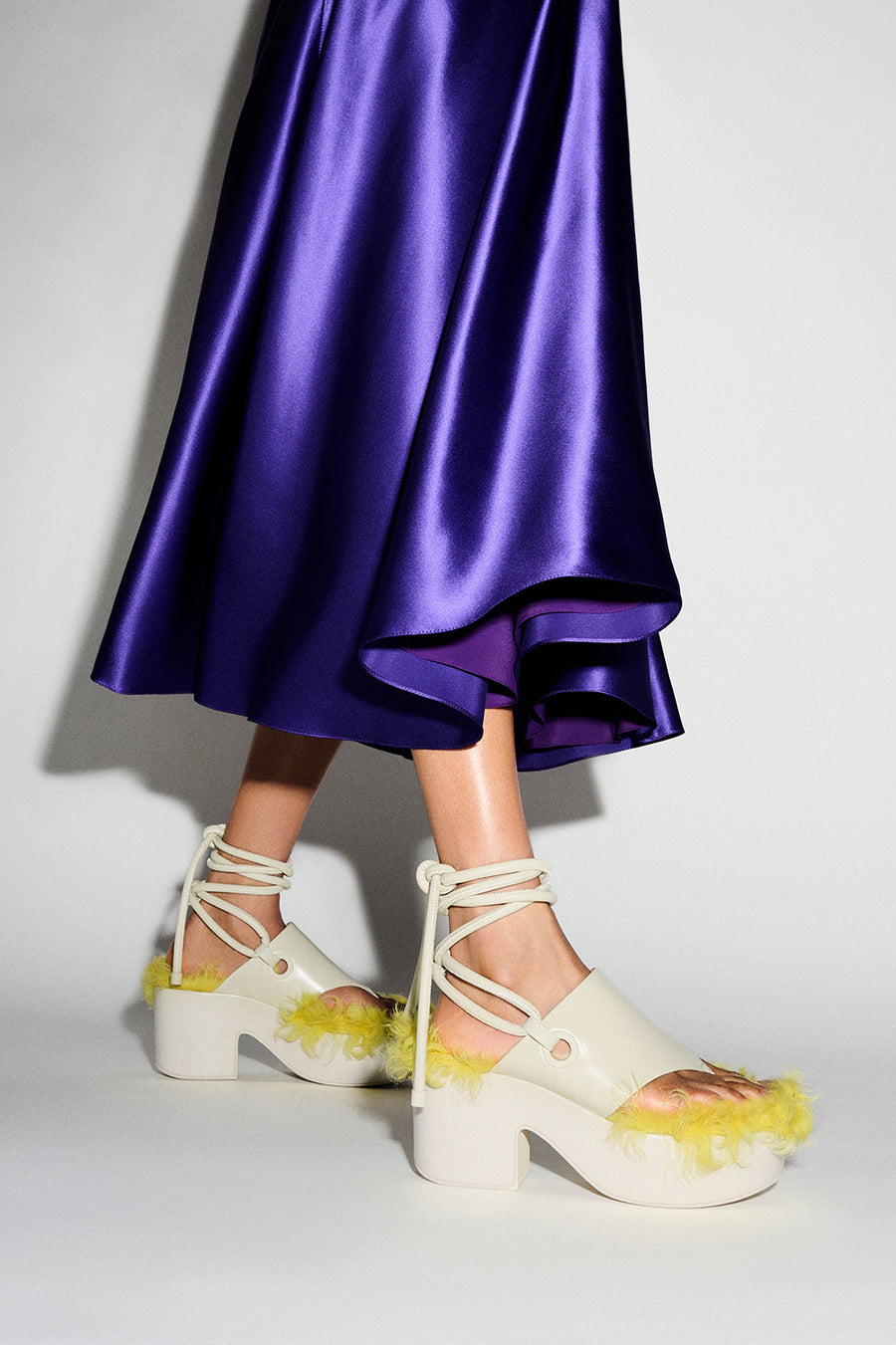 PLATFFORMS X ROKSANDA HEELED SANDALS