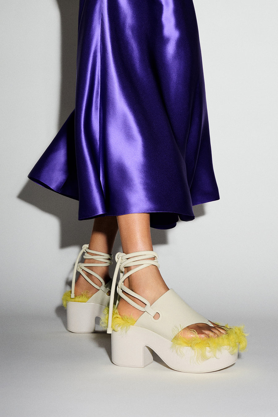 PLATFFORMS X ROKSANDA HEELED SANDALS