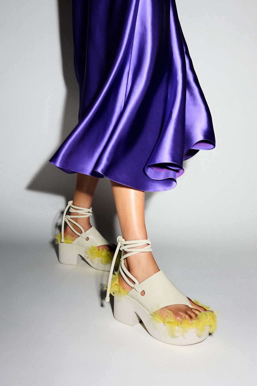 PLATFFORMS X ROKSANDA HEELED SANDALS